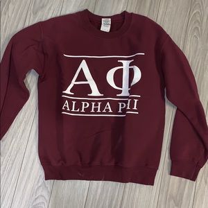 ALPHA PHI CREWNECK